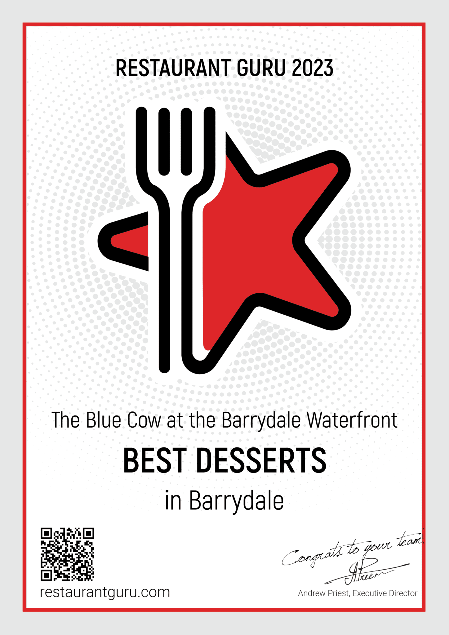 barrydale best desserts