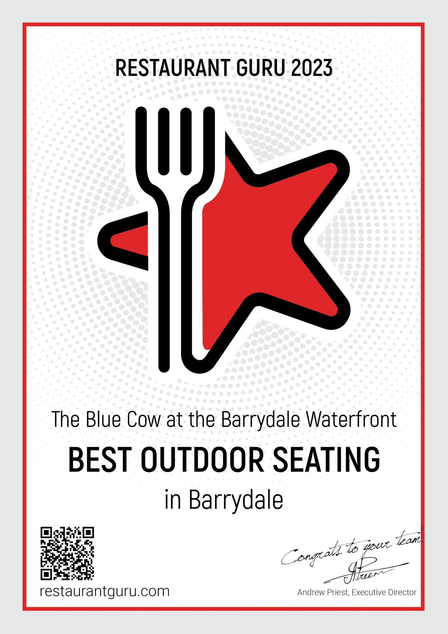 best outdoor seating in barrydale